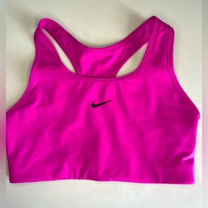 Nike Racerback Sports Bra Hot Pink Medium